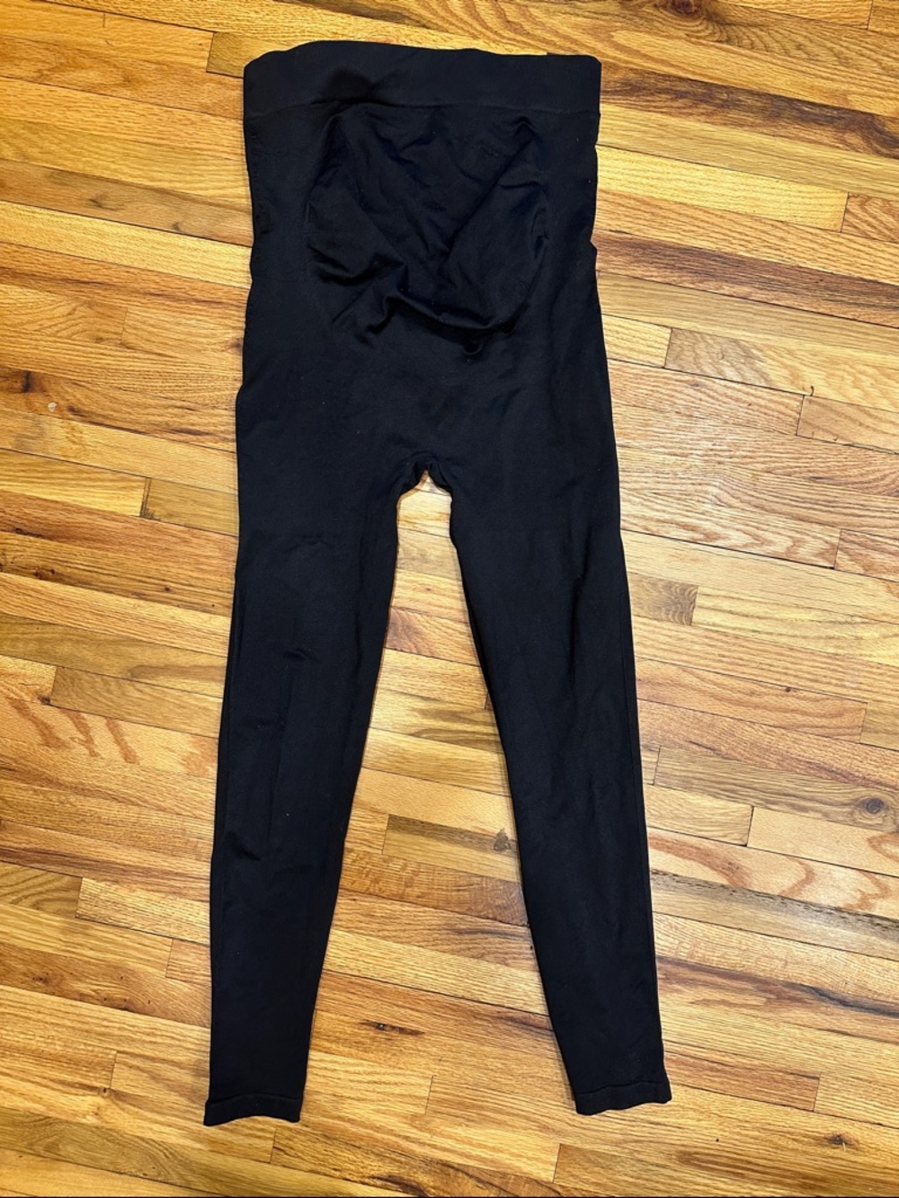 Blanqi High-Waisted Black Maternity Leggings